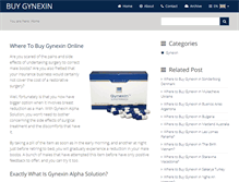 Tablet Screenshot of buygynexinin.com